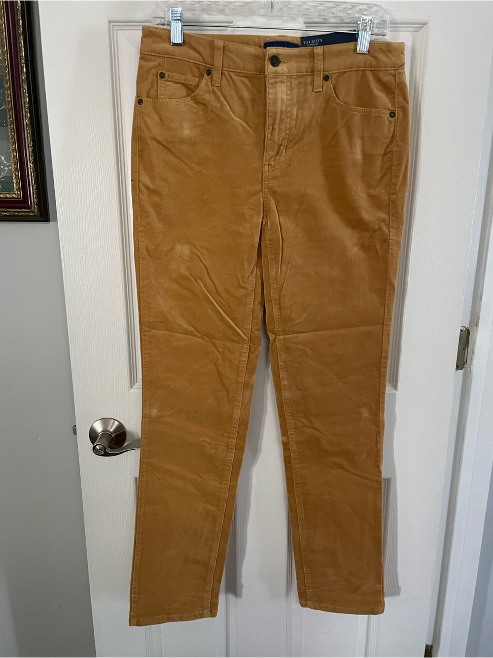 Talbots Women’s Skinny Corduroy Jeans - Camel